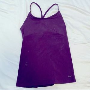 Purple Nike Dri-Fit Shirt